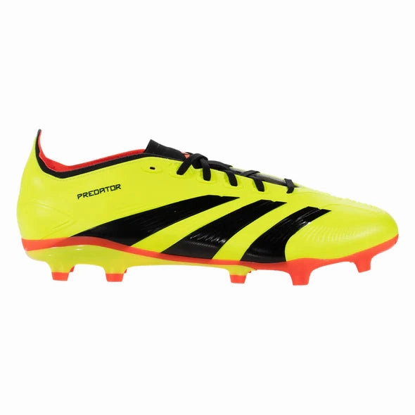 adidas Predator League FG Firm Ground Soccer Shoes - Tesoye/ Solar Red/ CBlack