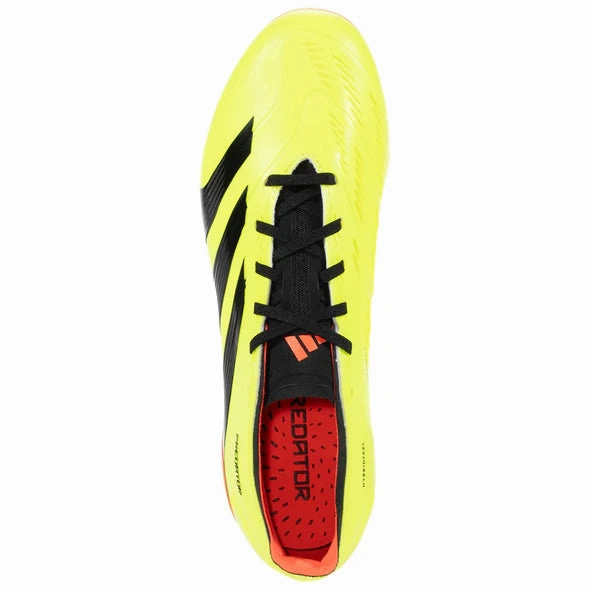 adidas Predator League FG Firm Ground Soccer Shoes - Tesoye/ Solar Red/ CBlack