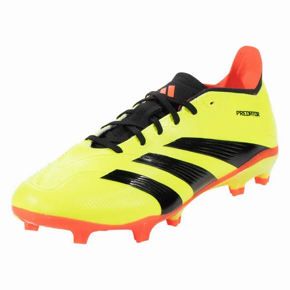 adidas Predator League FG Firm Ground Soccer Shoes - Tesoye/ Solar Red/ CBlack