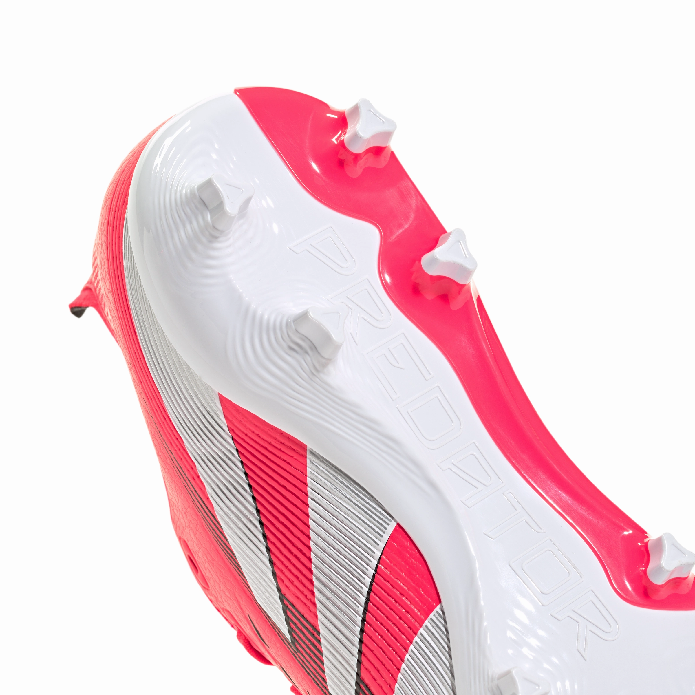 adidas Predator League FG/MG Soccer Cleat - lucid red/ftwr white/core black