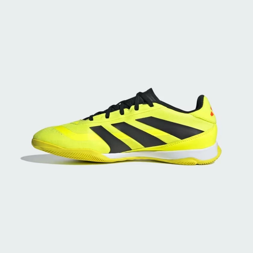 adidas Predator League IN Indoor Soccer Shoes - Tesoye Black/ Solar Red