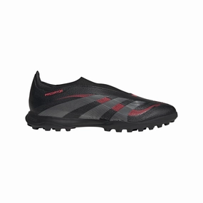 adidas Predator League LL TF Turf Soccer Shoes - core black/grey four/lucid red