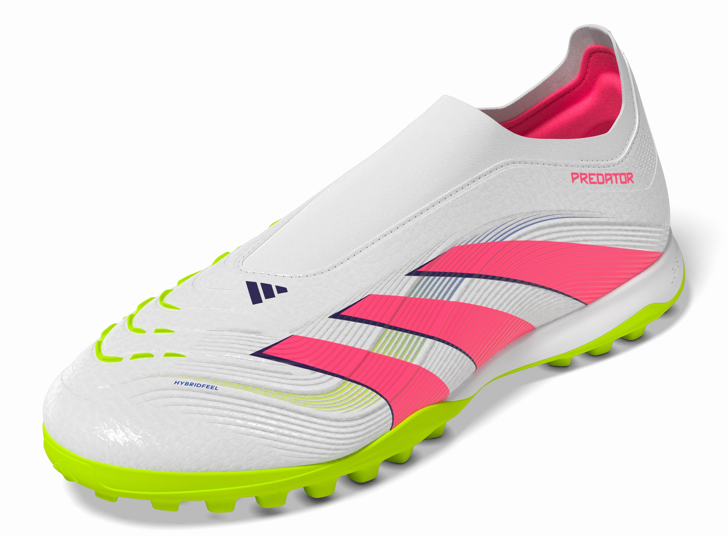 adidas Predator League LL TF Turf Soccer Shoes - FTWhite/ LucPink/ Luclem