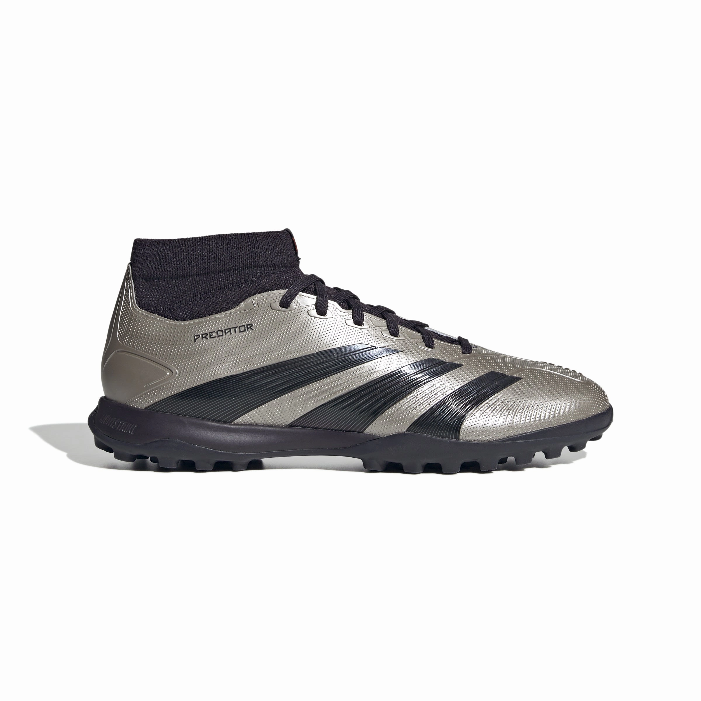 adidas Predator League MID TF Turf Soccer Shoes - Plamet/Aurbla/Carbon