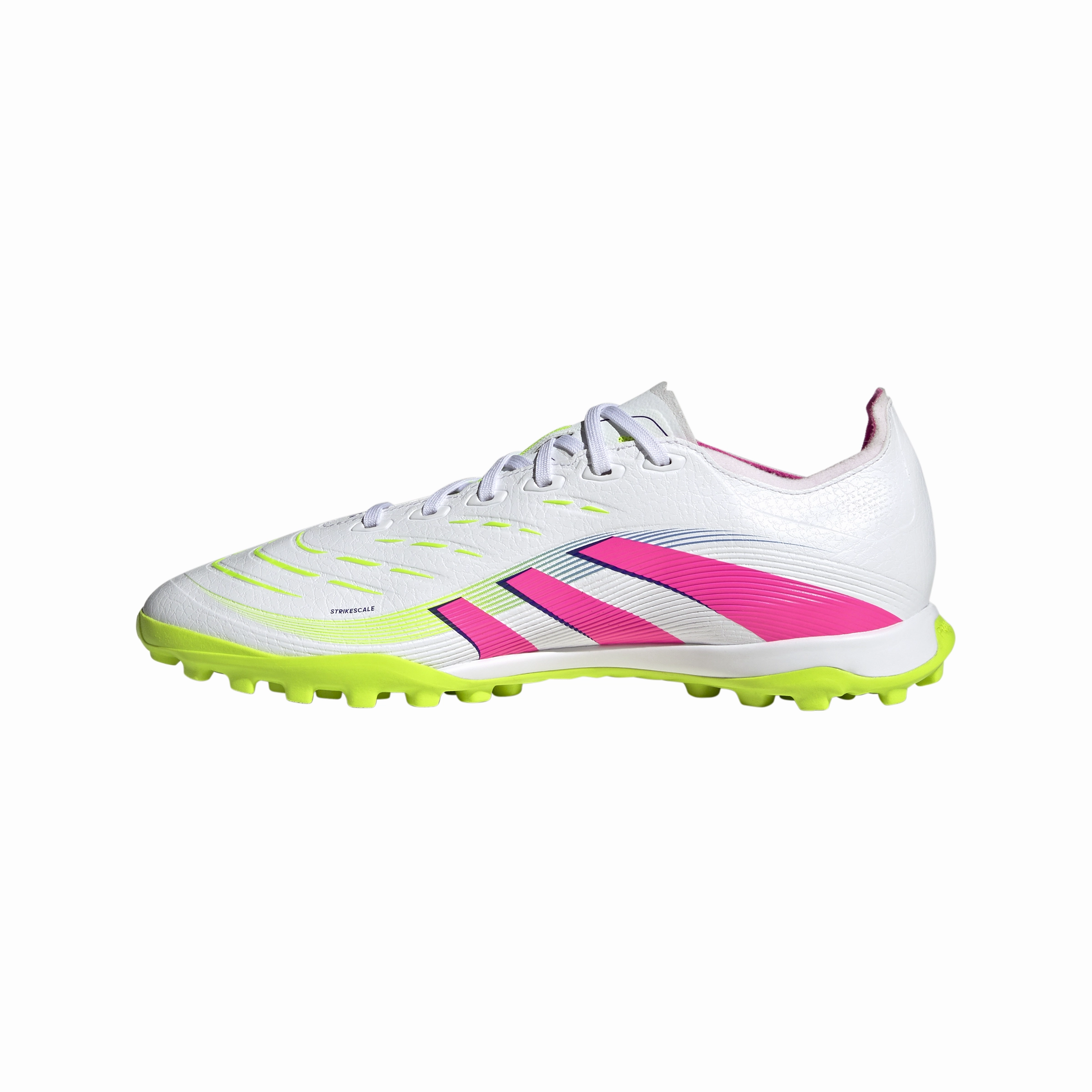 adidas Predator League TF Turf Soccer Shoes - FTWhite/LucPink/Luclem