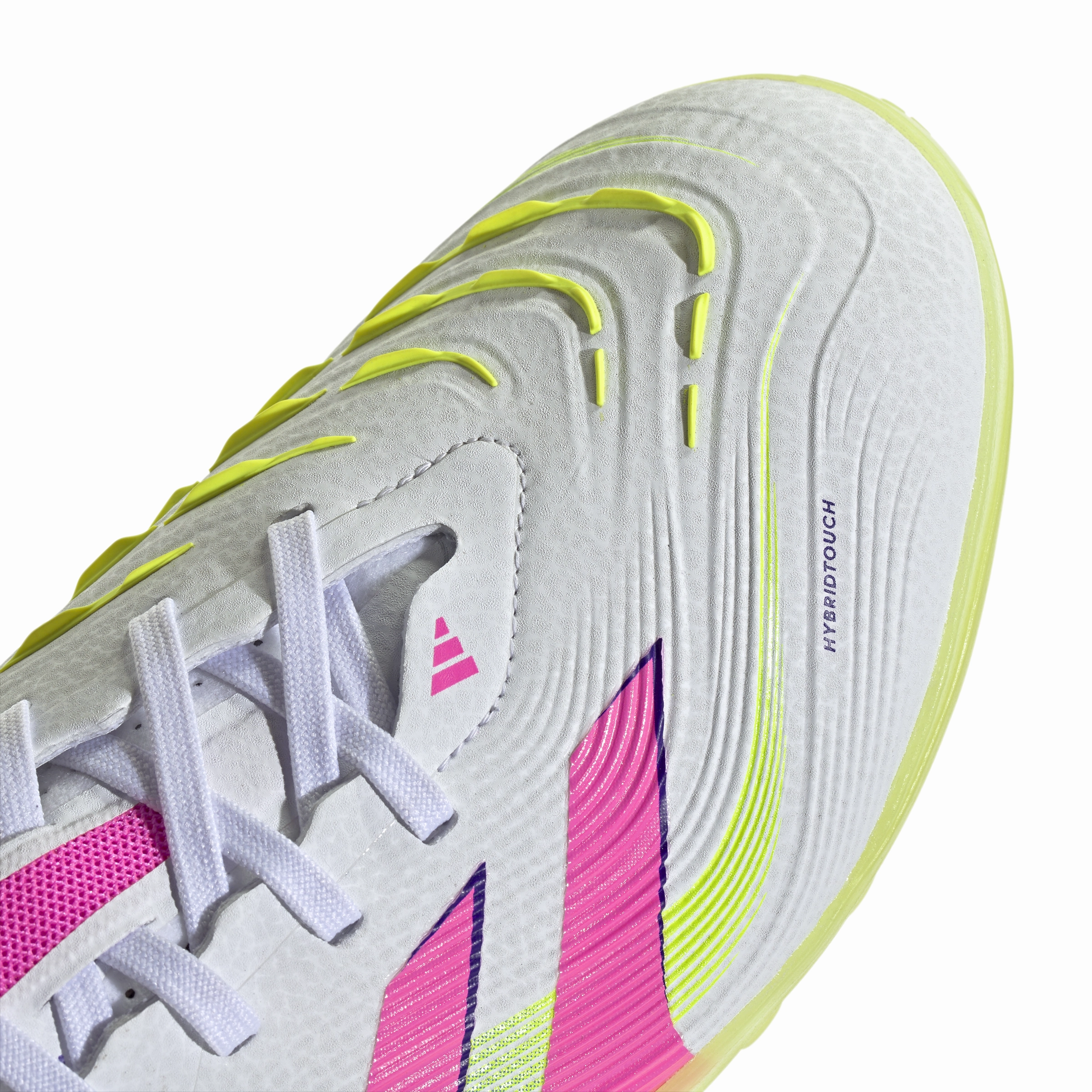 adidas Predator Pro TF Soccer Shoes - FTWhite/Luclem/ LucPink