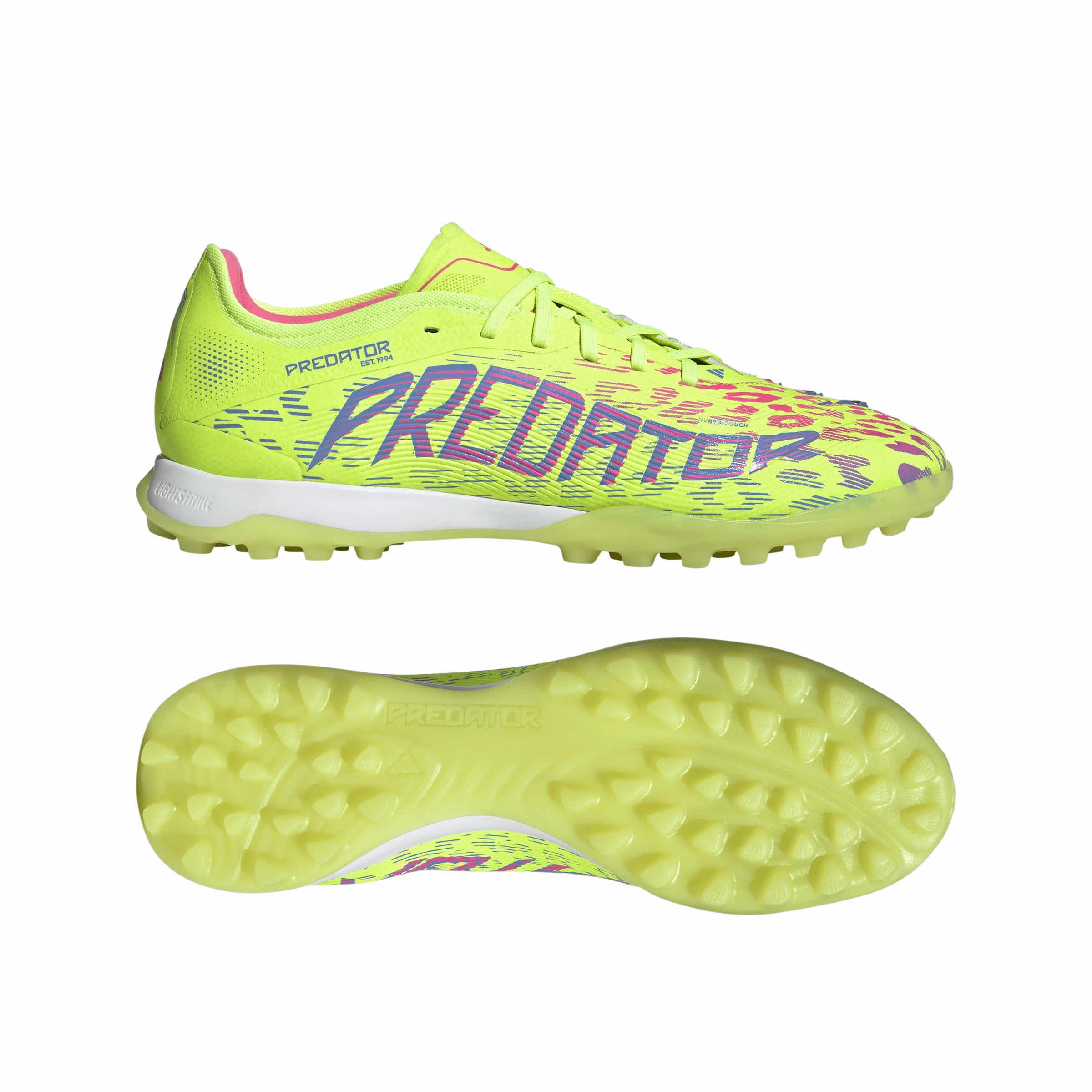 adidas Predator Pro TF Soccer Shoes - Luclem/ Blufus/ LucPink