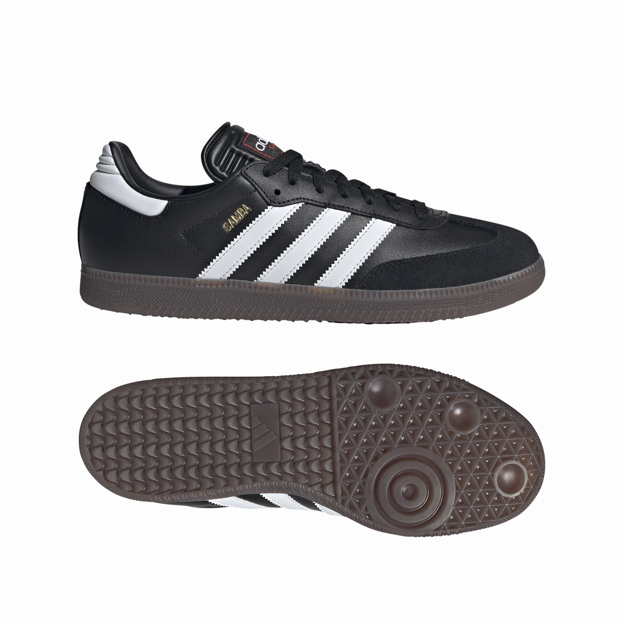 adidas Samba Classic Indoor Soccer Shoe - Black/black