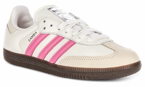 Adidas Samba OG In Cream For Women Shoes Adidas
