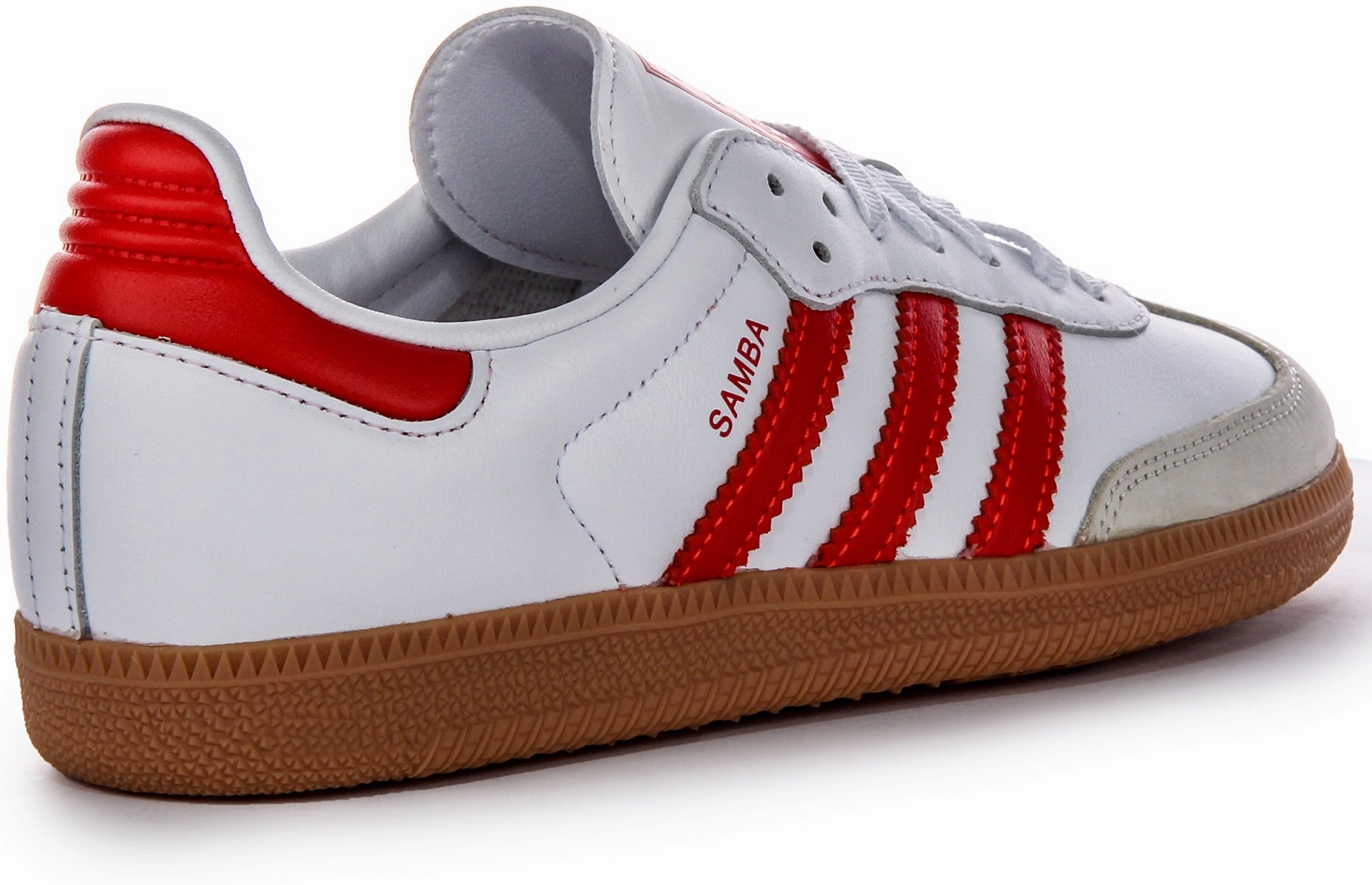 Adidas Samba OG In White Red For Women Shoes Adidas