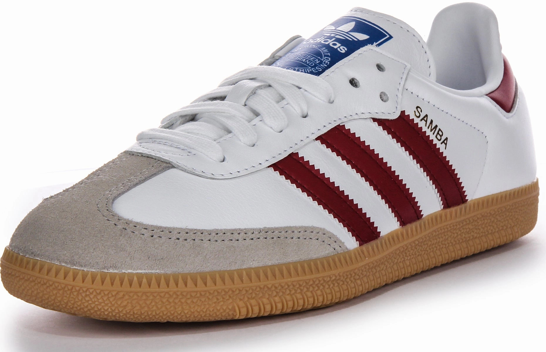 Adidas Samba OG In White Red Shoes Adidas