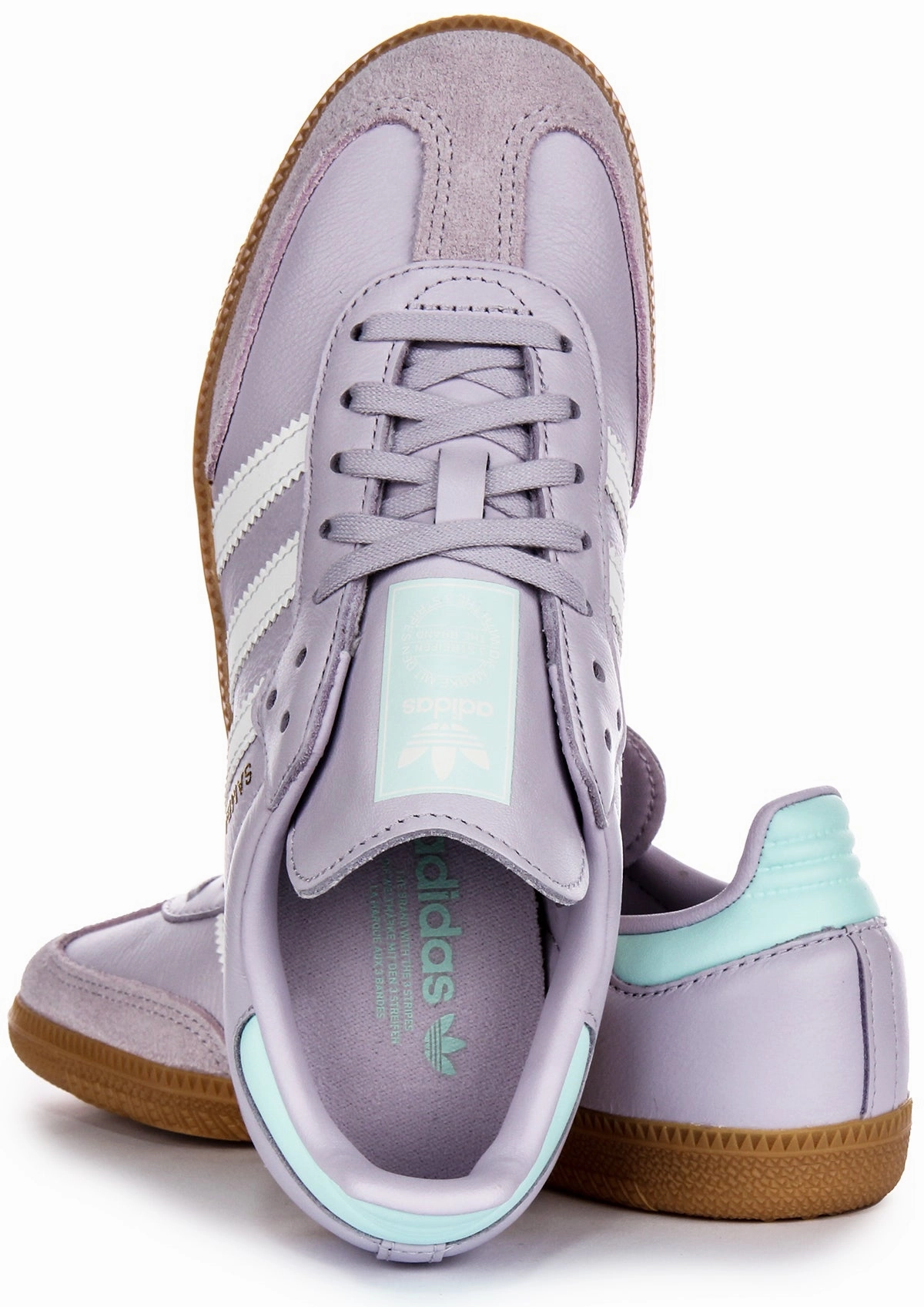 Adidas Samba OG J In Lavender For Youth Shoes Adidas