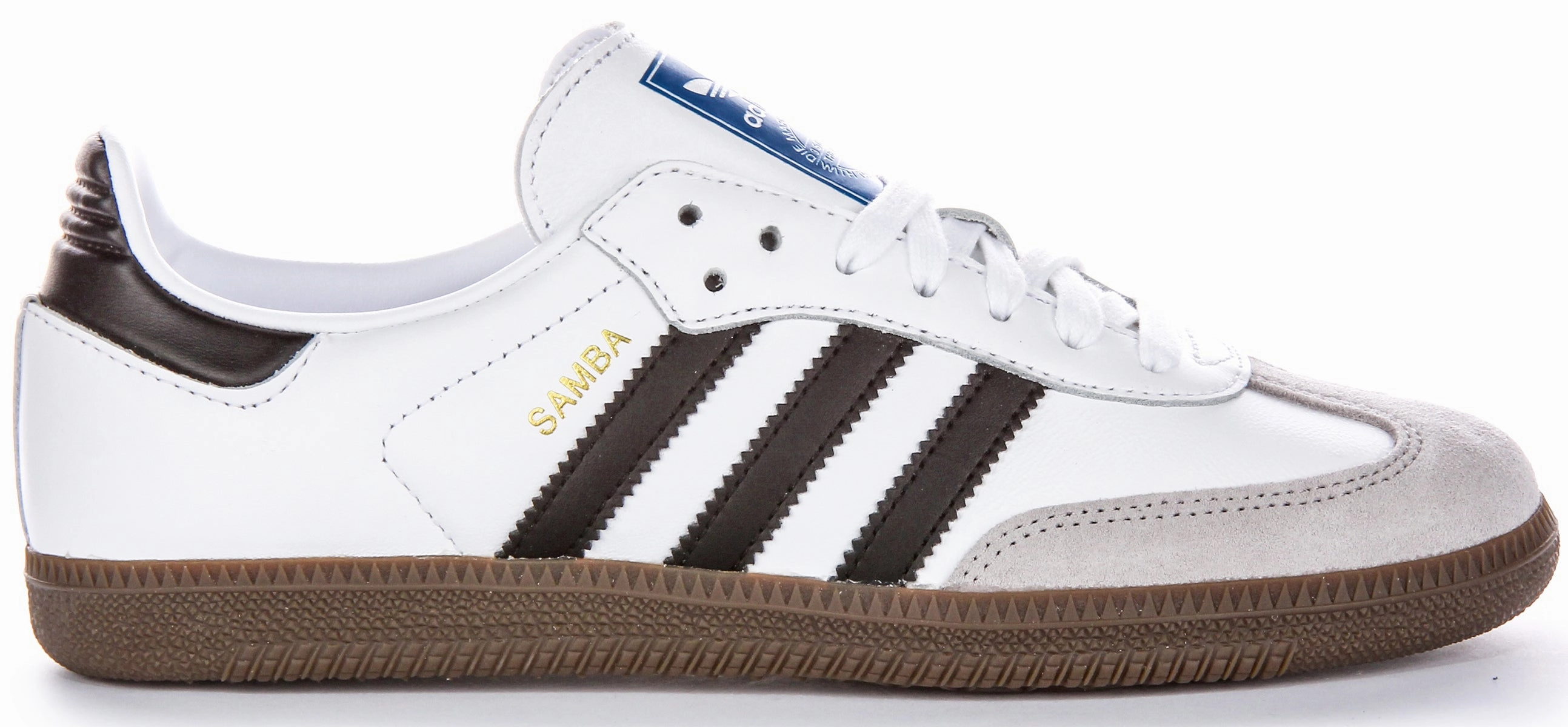 Adidas Samba OG Trainers In White Black Shoes Adidas