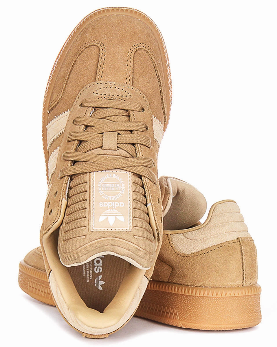 Adidas Samba OG XLG In Brown For Youth Shoes Adidas