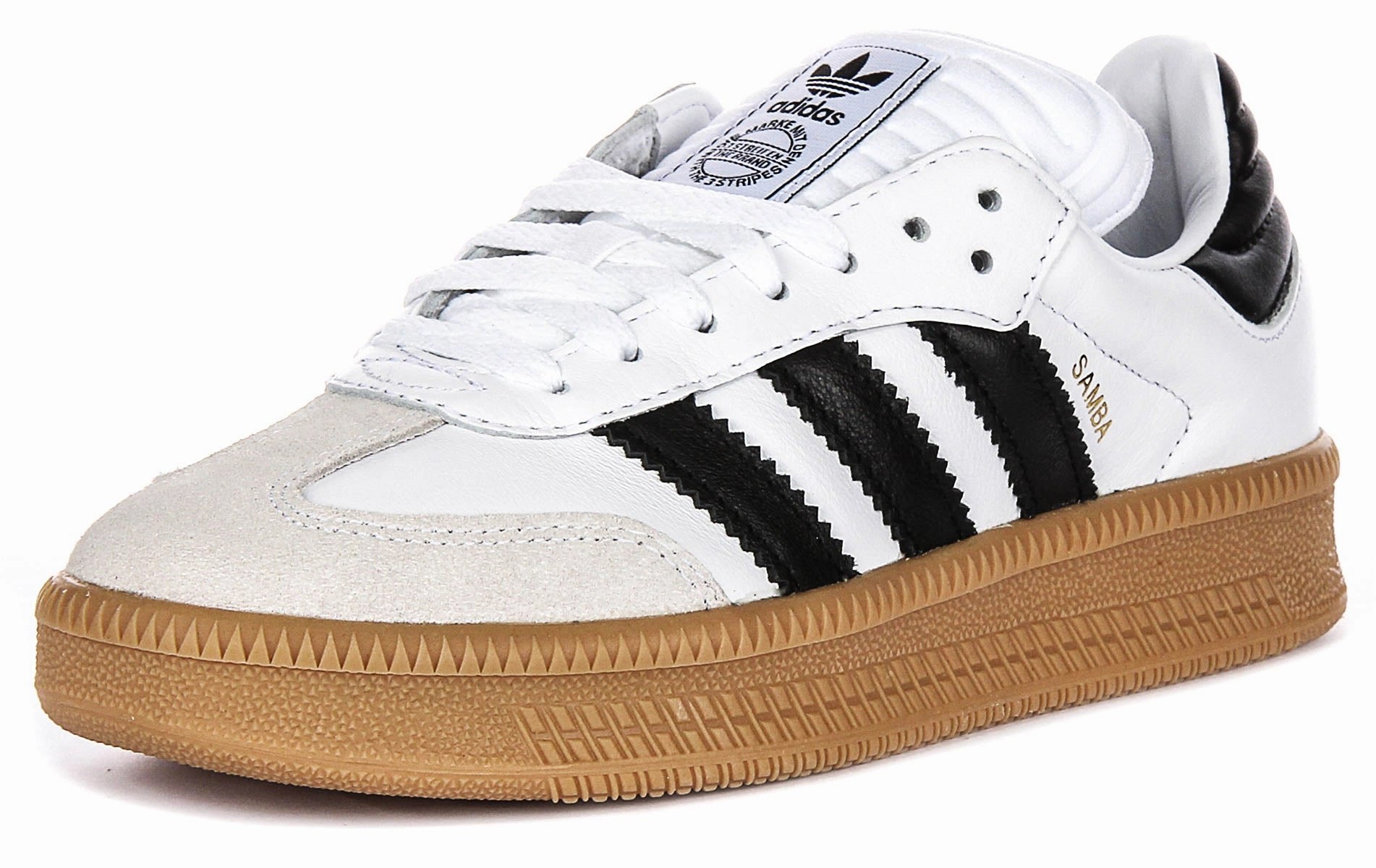 Adidas Samba XLG In White Black Trainers Shoes Adidas
