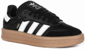 Adidas Samba XLG J In Black White For Youth Shoes Adidas