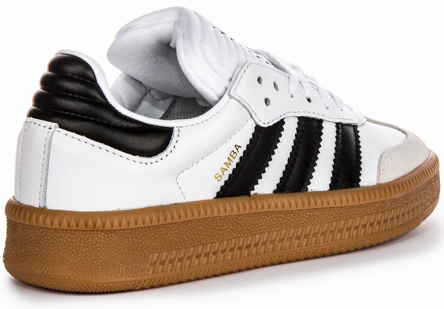 Adidas Samba XLG J In White Black For Youth Shoes Adidas