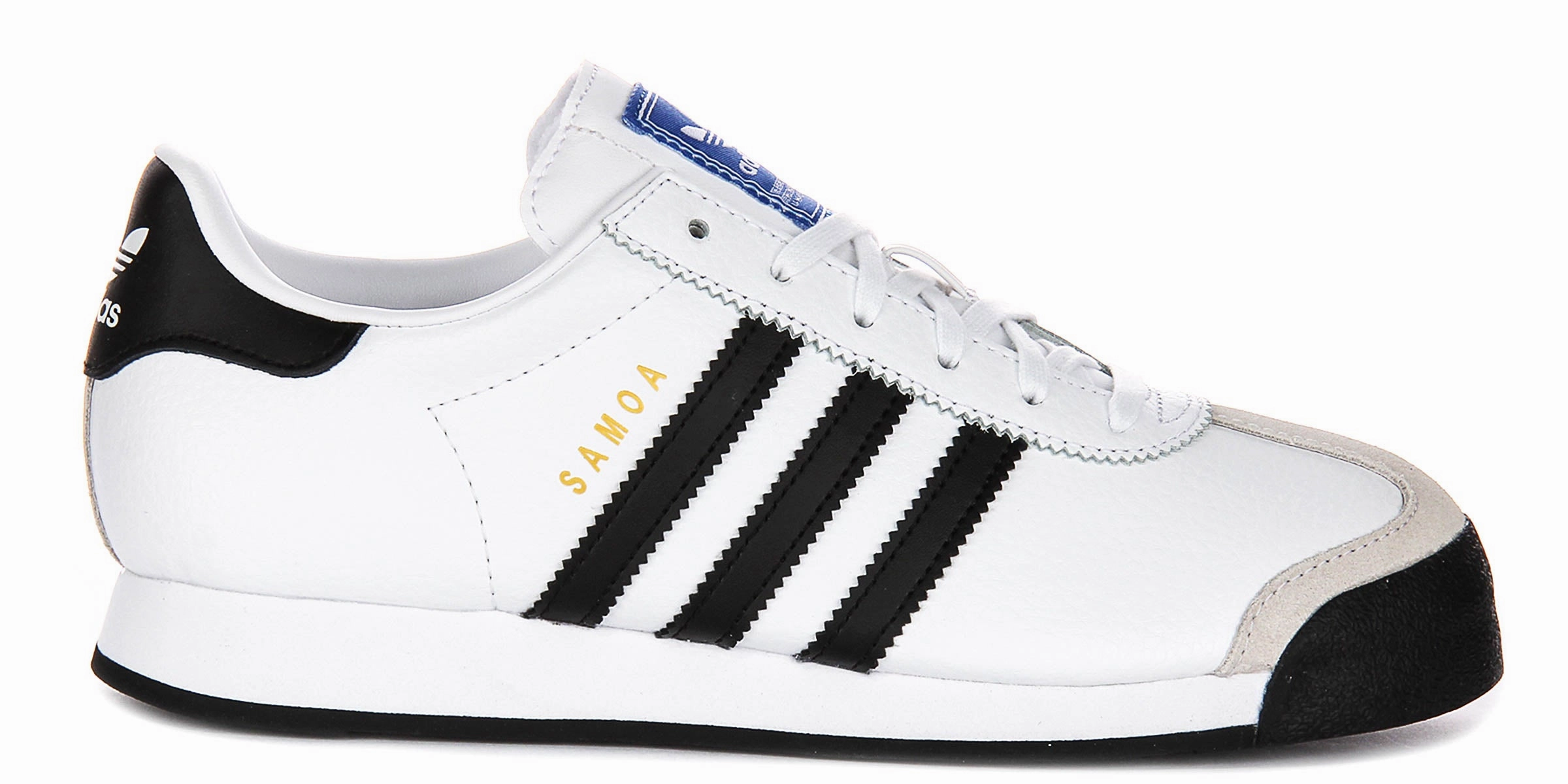 Adidas Samoa In White Black For Youth Shoes Adidas
