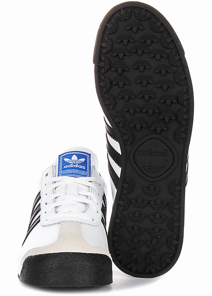 Adidas Samoa In White Black For Youth Shoes Adidas