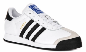 Adidas Samoa In White Black For Youth Shoes Adidas
