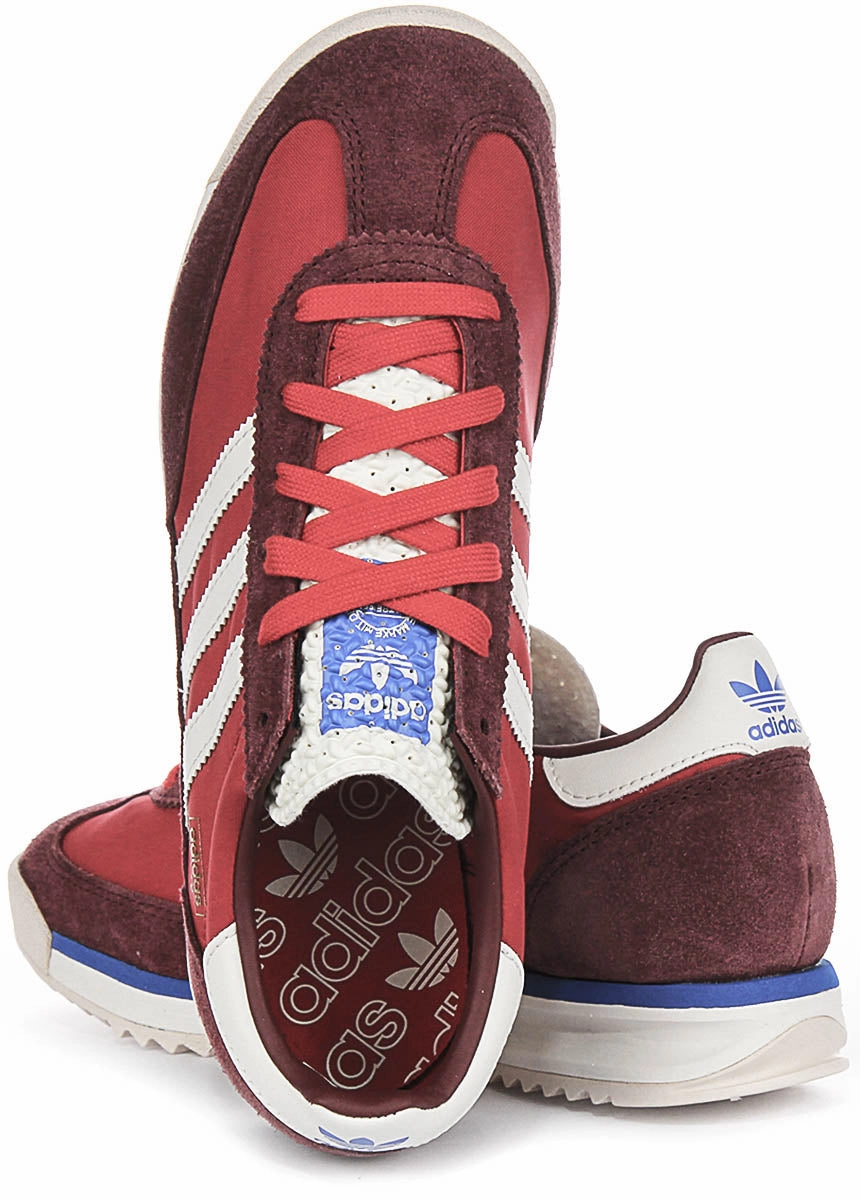 Adidas SL 72 RS In Red White Shoes Adidas