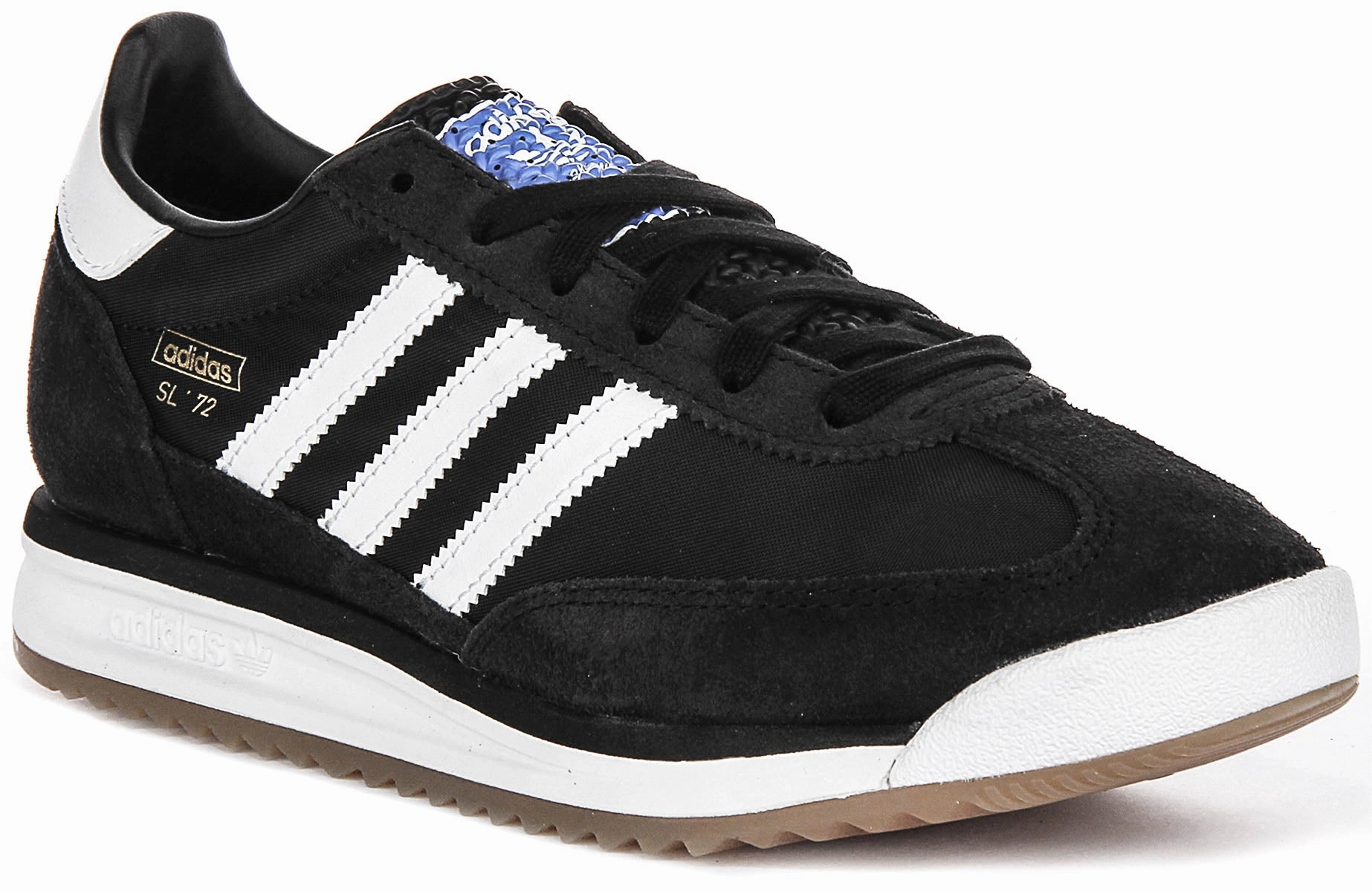 Adidas SL 72 RS Trainers In Black White Shoes Adidas