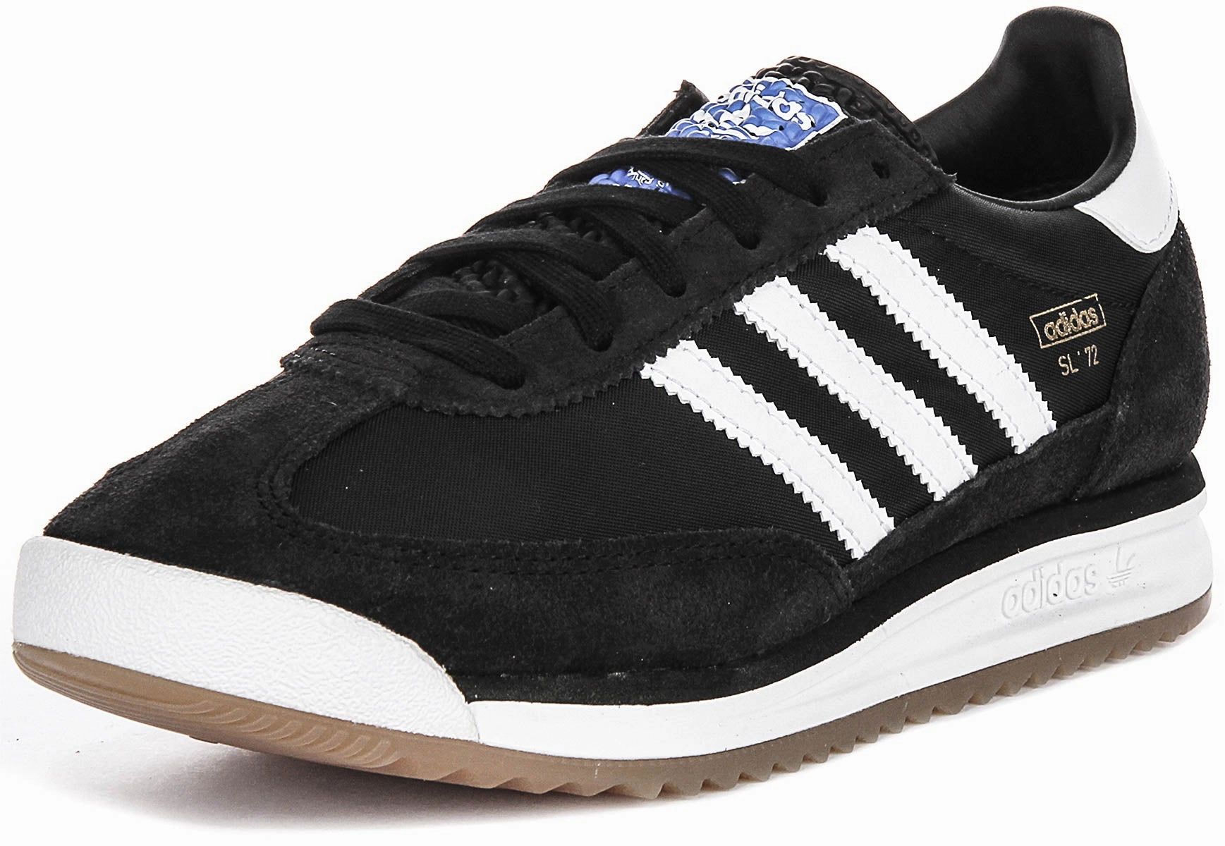Adidas SL 72 RS Trainers In Black White Shoes Adidas