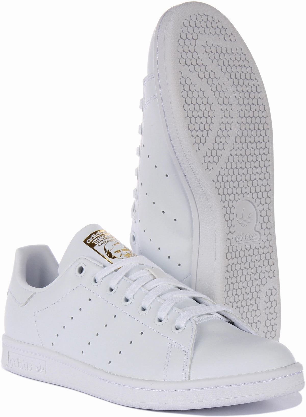 Adidas Stan Smith In White Gold Shoes Adidas