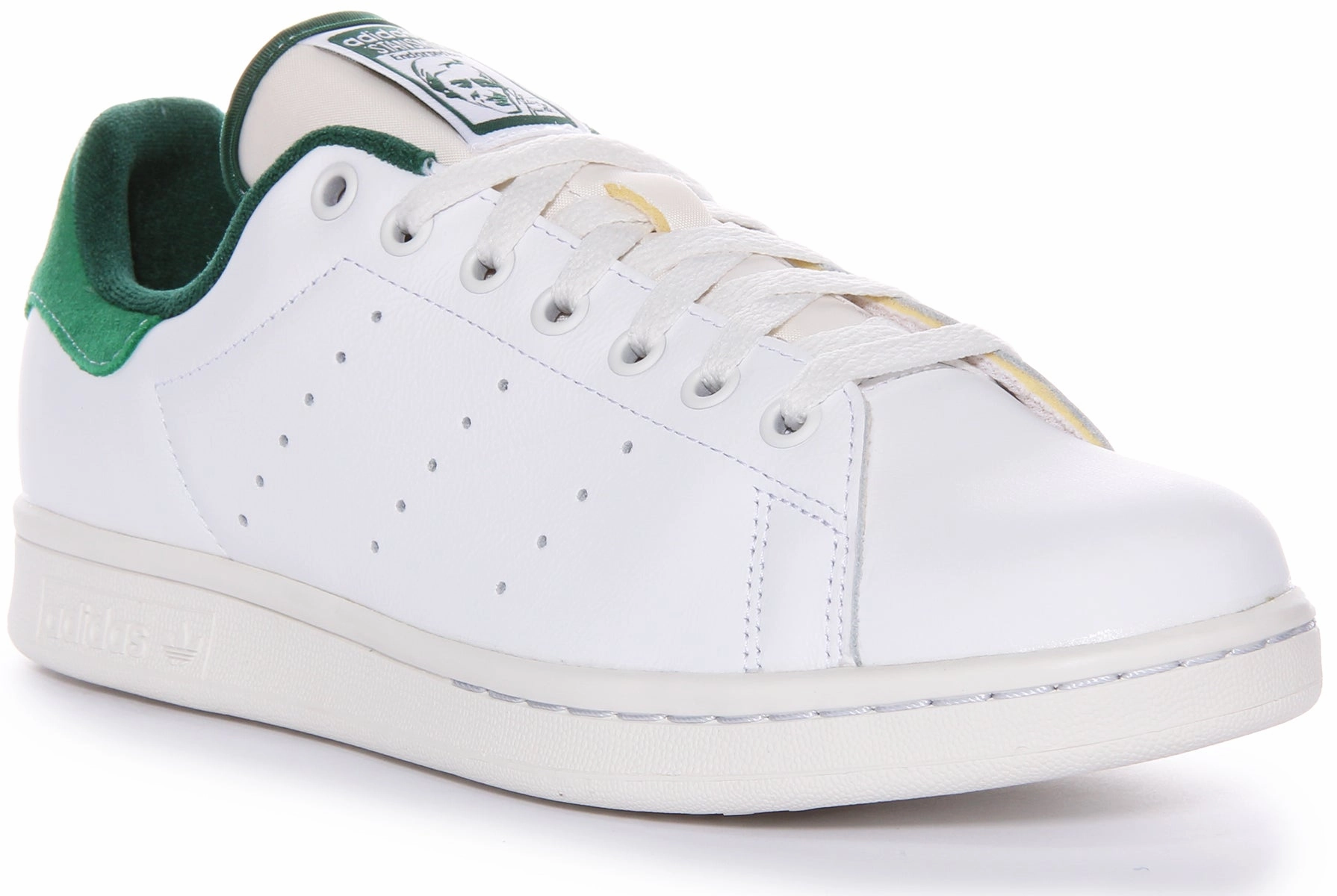 Adidas Stan Smith In White Green For Men Shoes Adidas