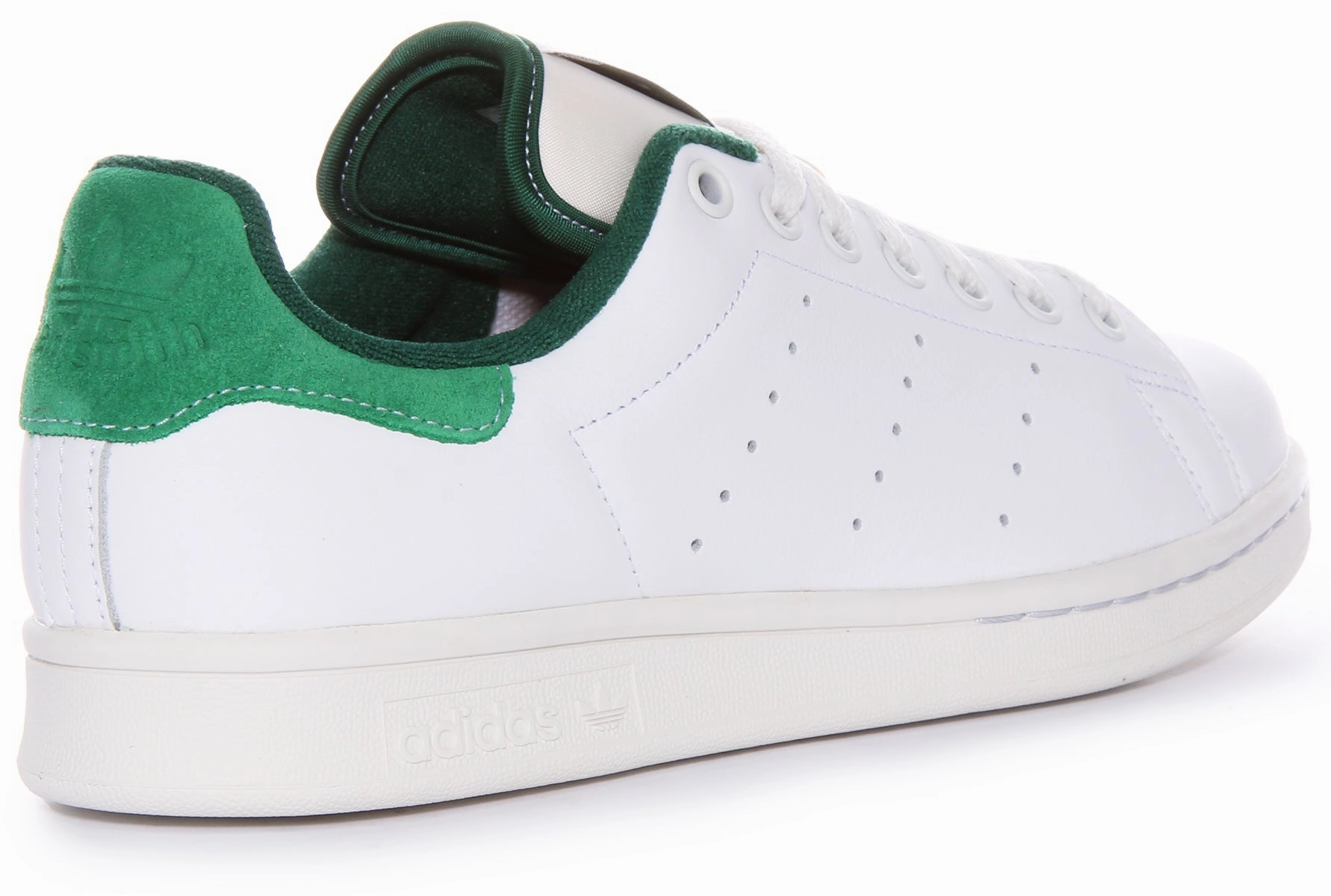 Adidas Stan Smith In White Green For Men Shoes Adidas
