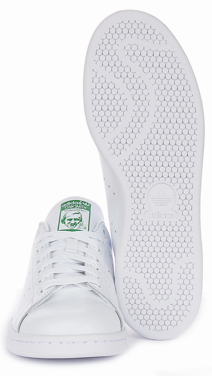 Adidas Stan Smith In White Green Shoes Adidas