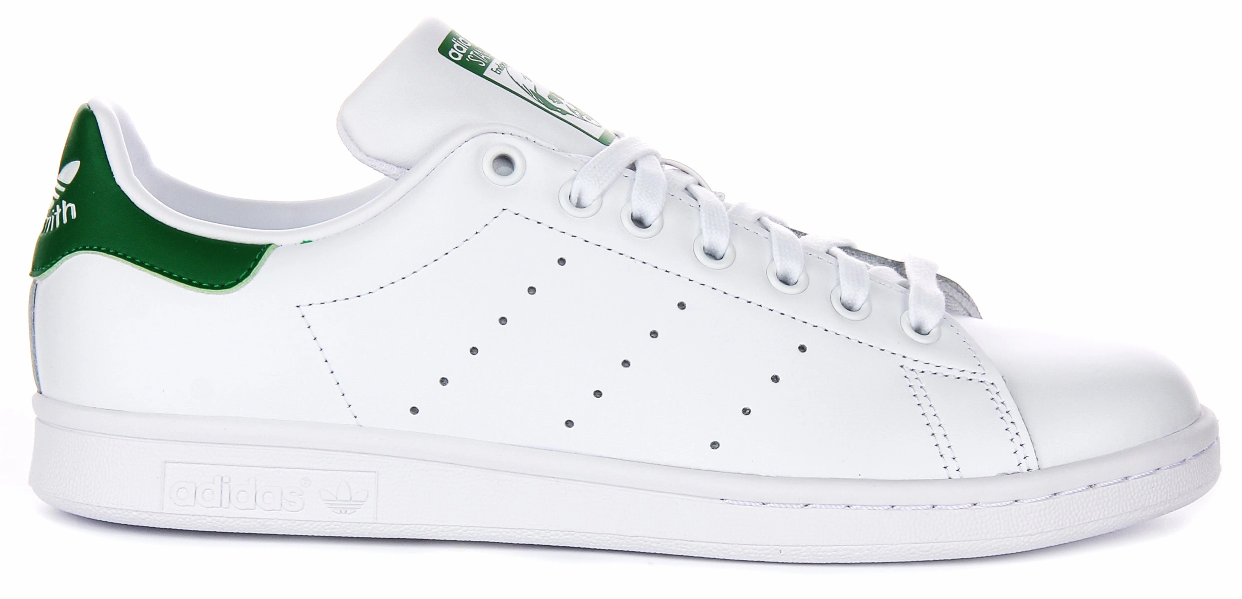 Adidas Stan Smith In White Green Shoes Adidas
