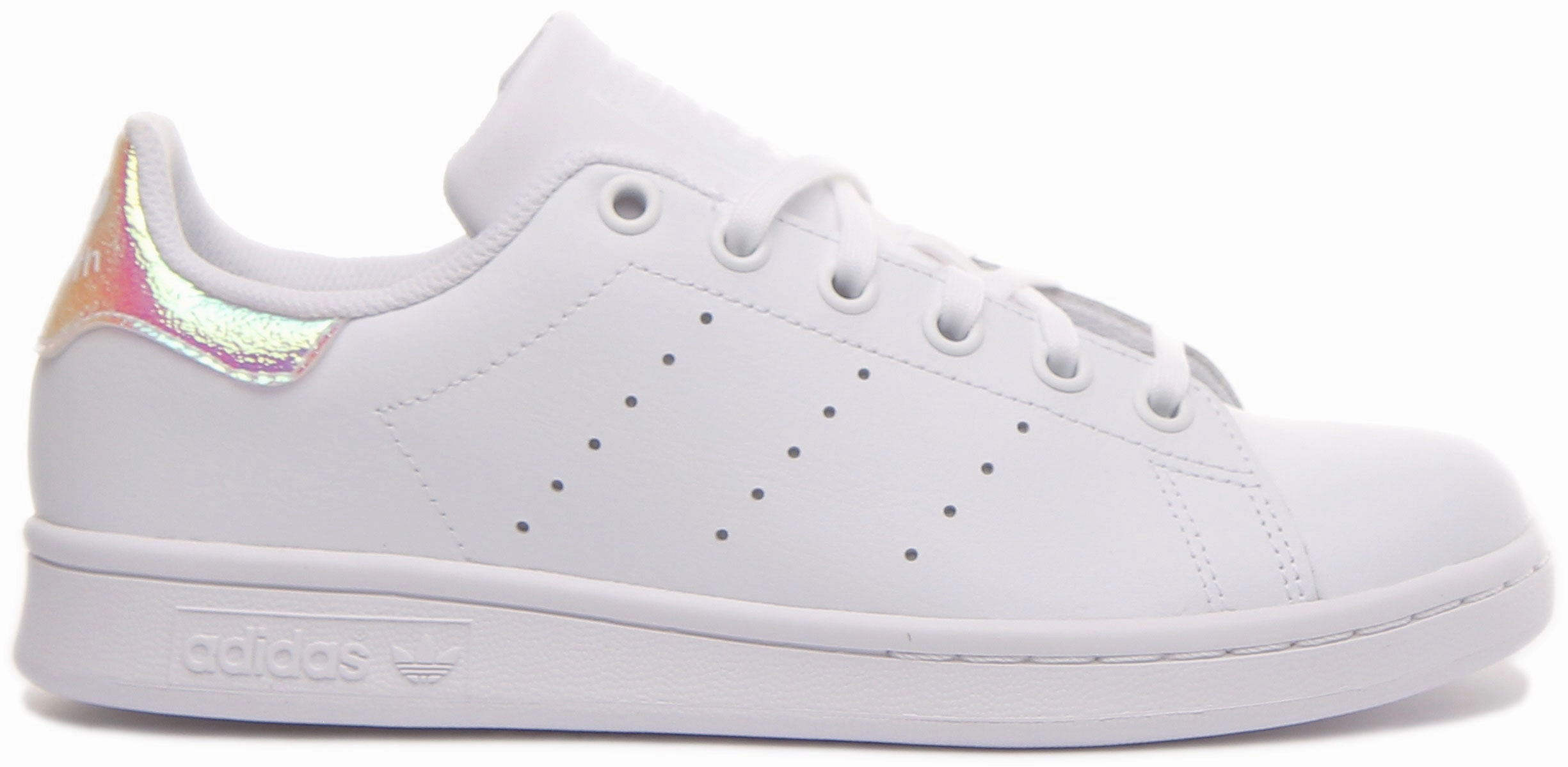 Adidas Stan Smith In White Pink For Juniors Shoes Adidas