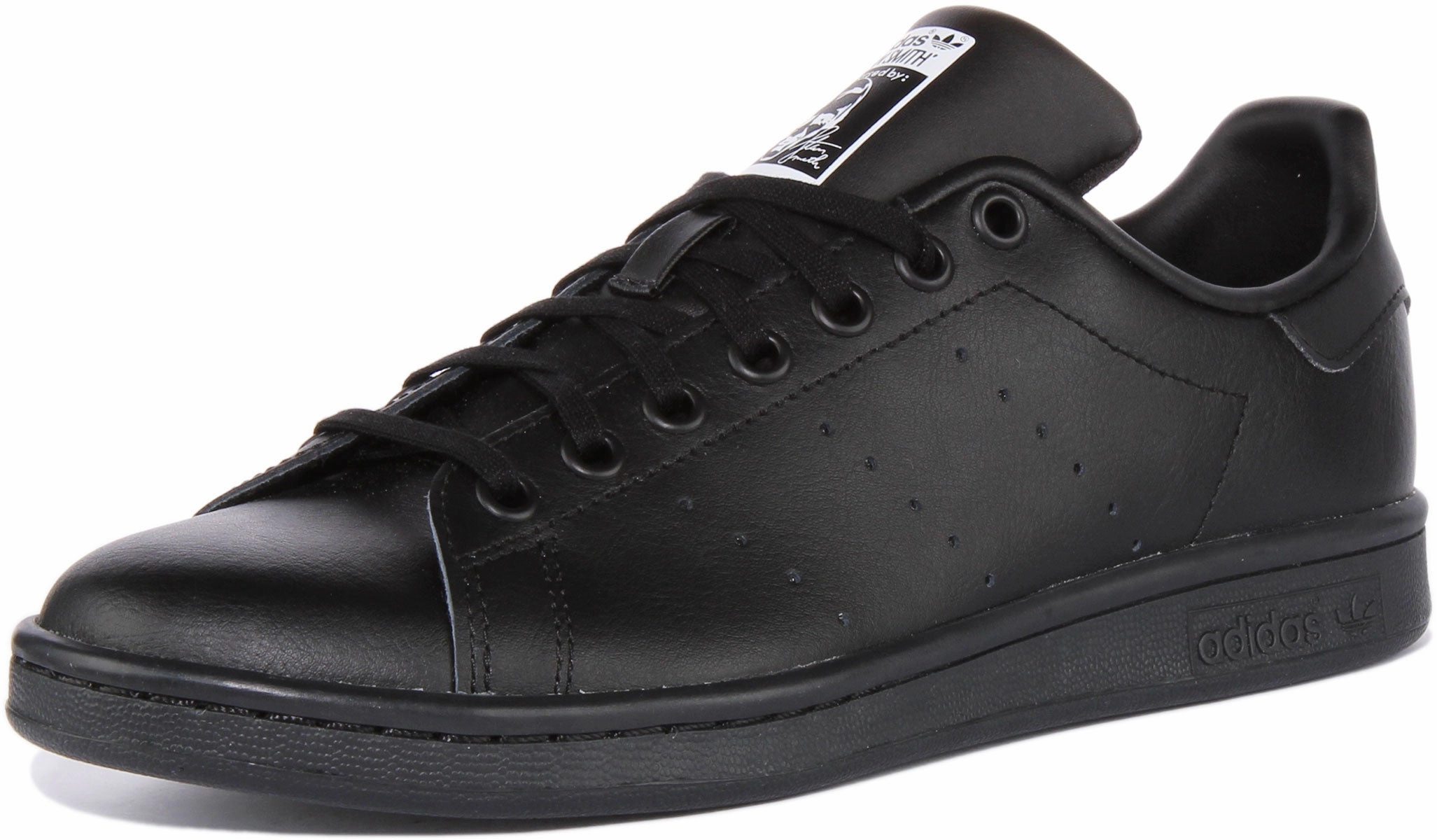 Adidas Stan Smith J In Black For Junior Shoes Adidas