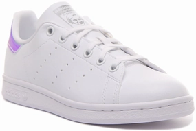 Adidas Stan Smith J In White Multi For Junior Shoes Adidas