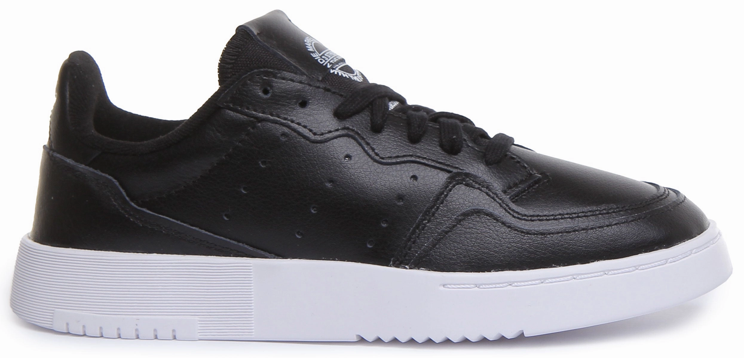 Adidas Supercourt J In Black White For Juniors Shoes Adidas