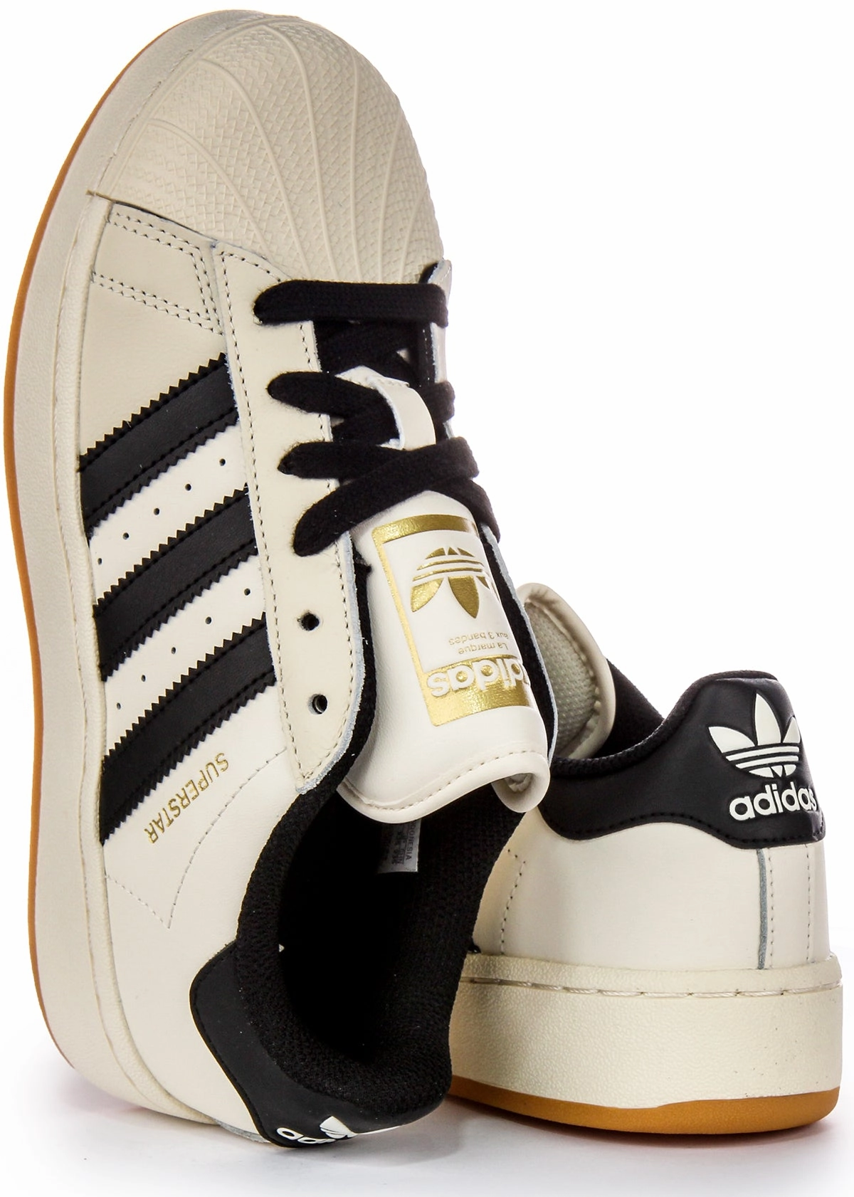 Adidas Superstar XLG In Cream For Women Shoes Adidas