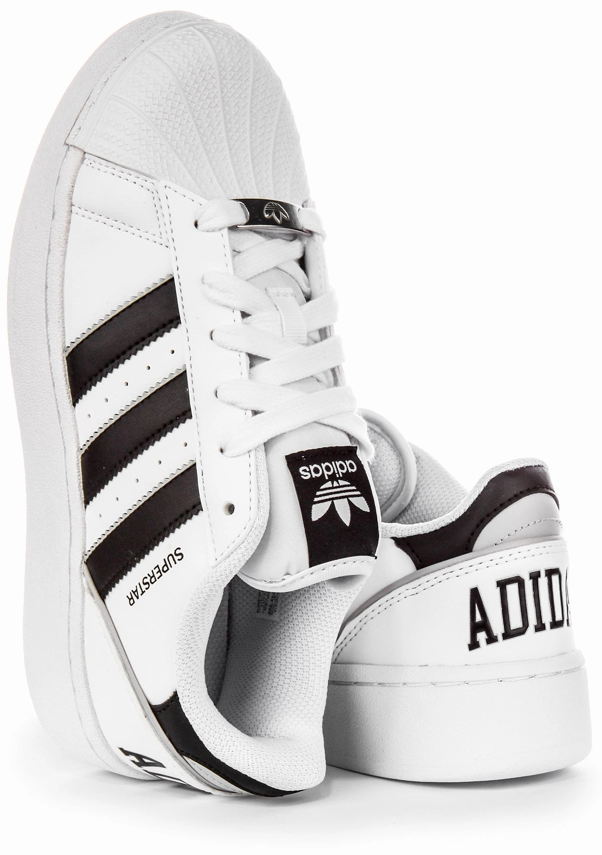 Adidas Superstar XLG In White Black For Youth Shoes Adidas