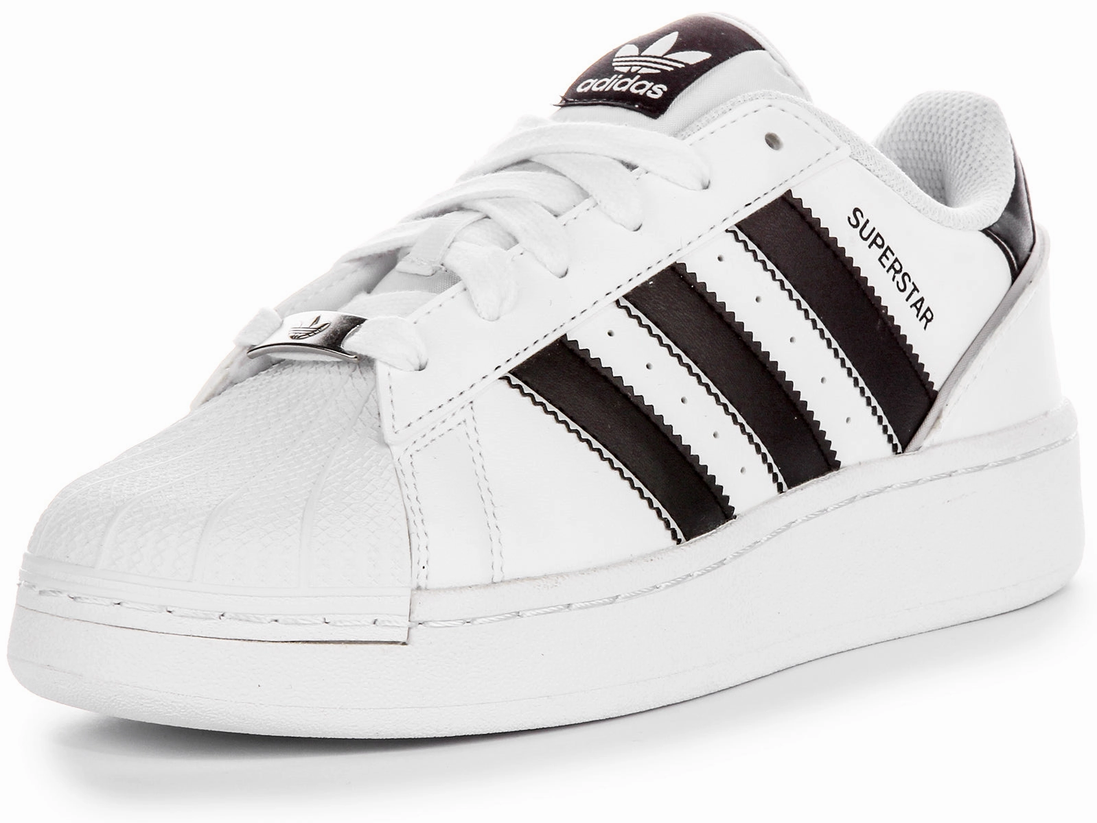 Adidas Superstar XLG In White Black For Youth Shoes Adidas