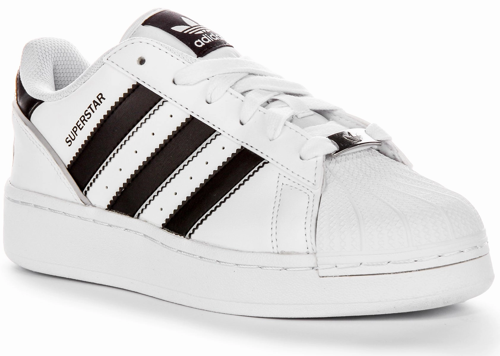 Adidas Superstar XLG In White Black For Youth Shoes Adidas