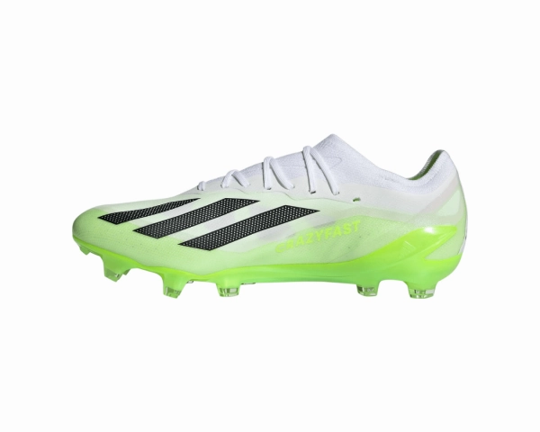 adidas X Crazyfast.1 FG Firm Ground Soccer Cleat - FTWhite/ CBlack/ Luclem