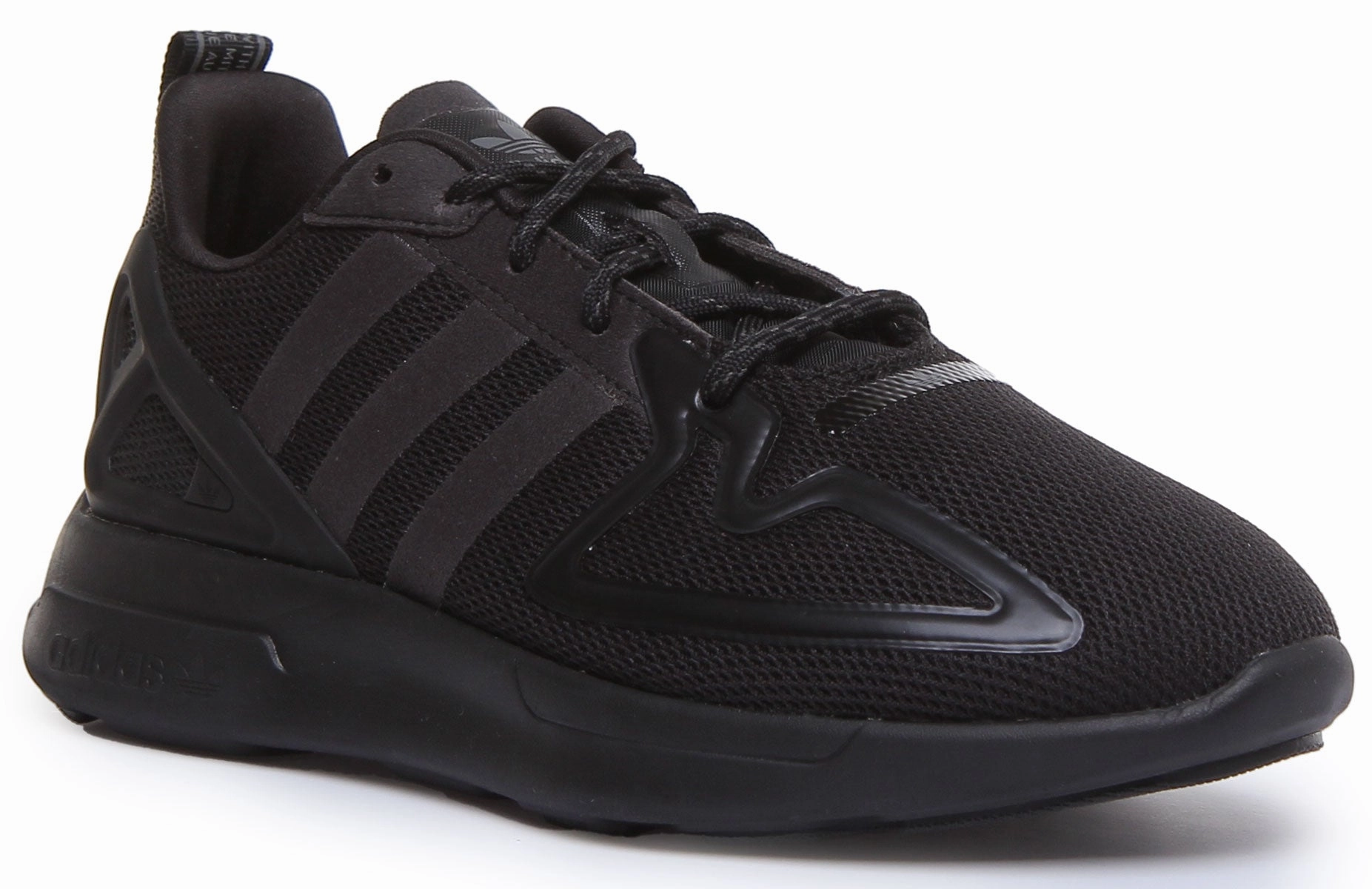 Adidas Zx 2K Flux J In Black For Youth Shoes Adidas