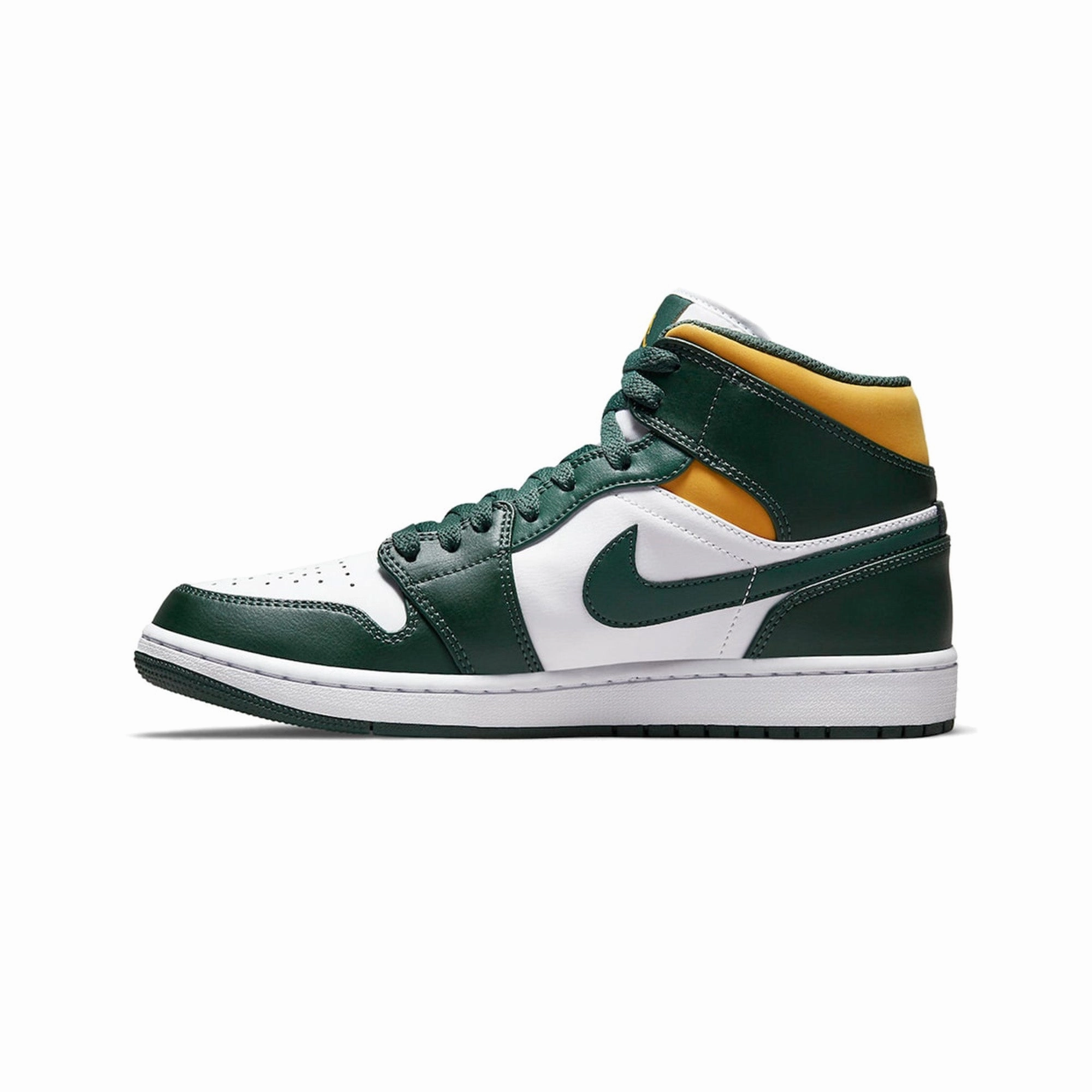 Air Jordan 1 Mid 'Green & Gold'