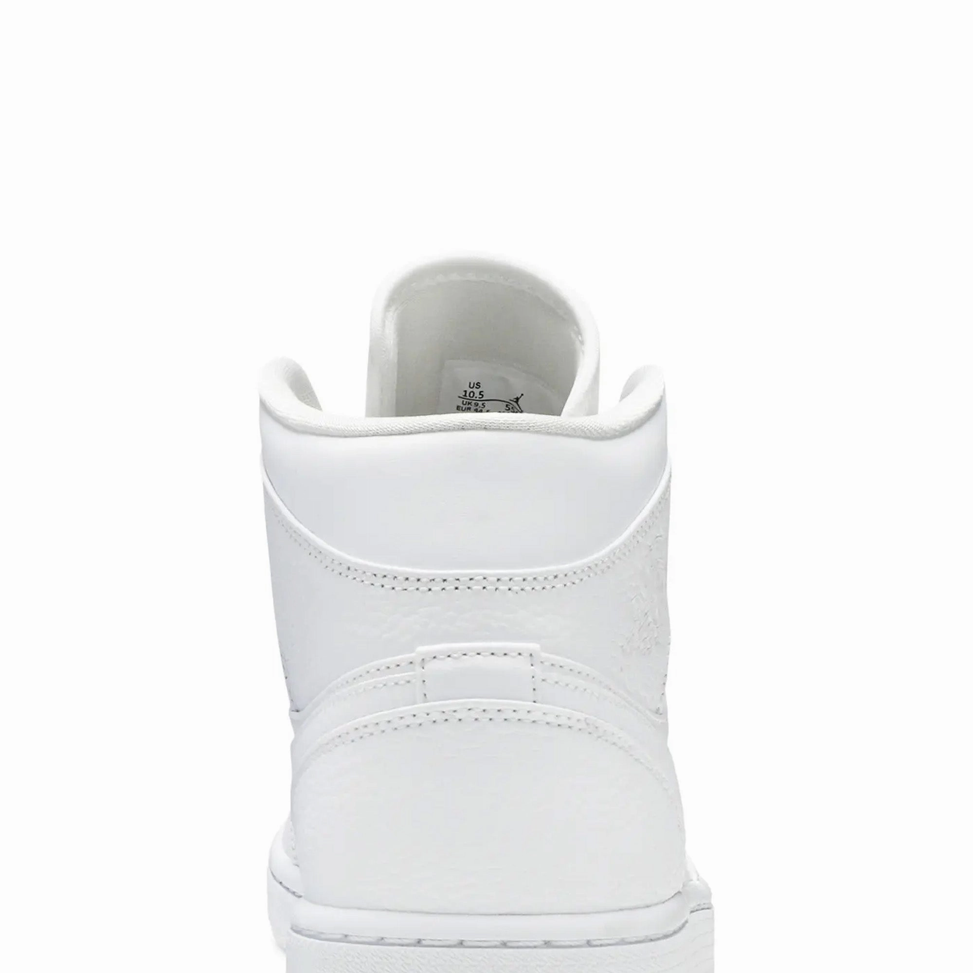 Air Jordan 1 Mid 'Triple White' (2020 / 2021)