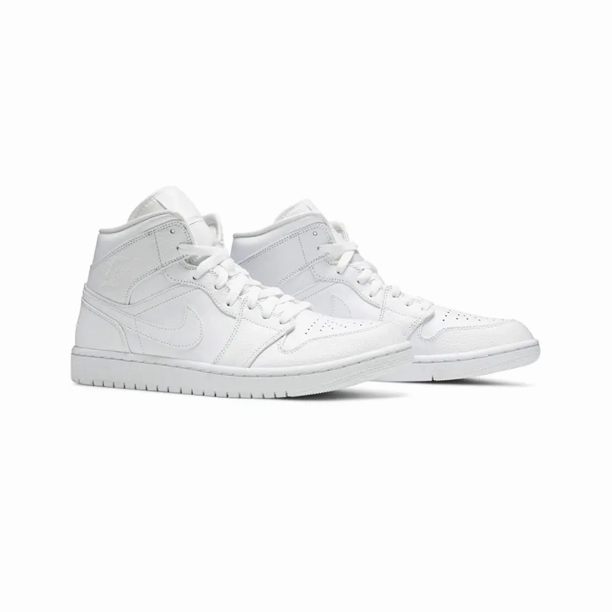 Air Jordan 1 Mid 'Triple White' (2020 / 2021)