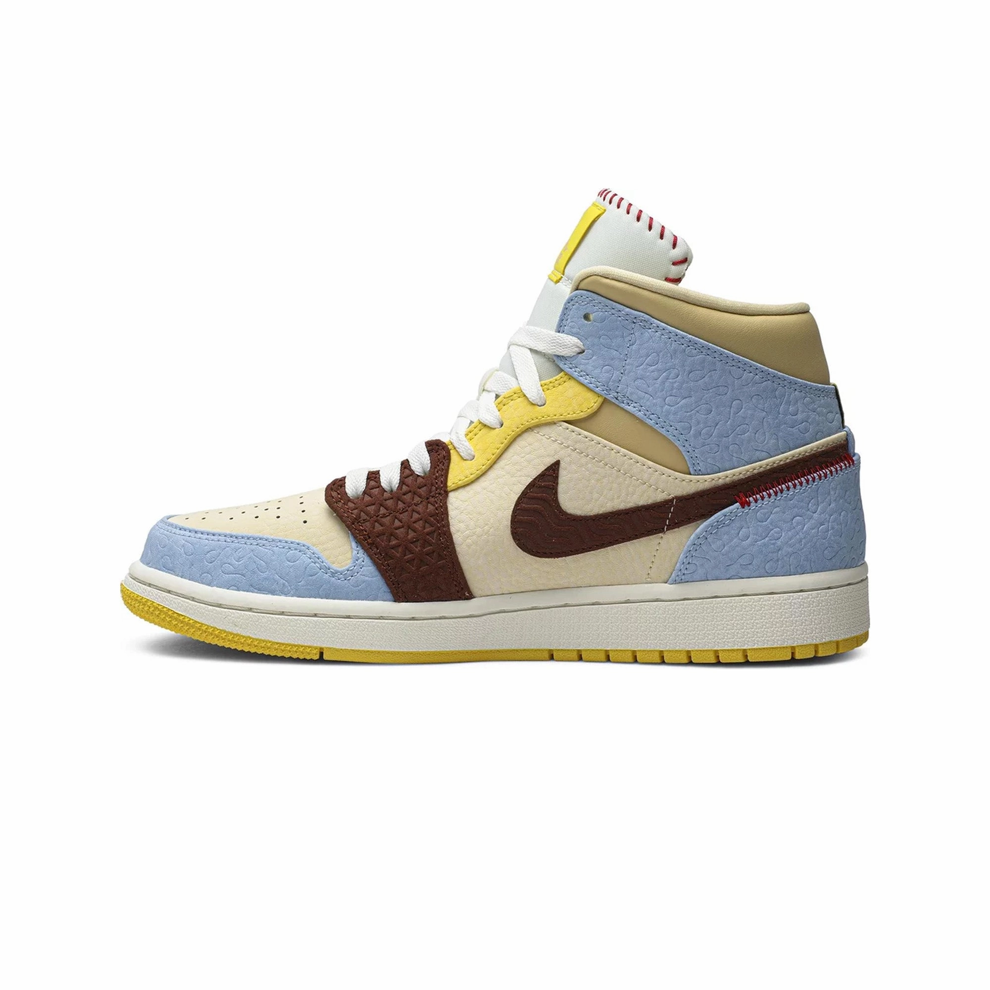 Air Jordan 1 Mid SE 'Fearless Maison Chateau Rouge' (2019)
