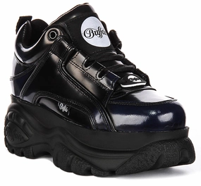 Buffalo 1339-14 2.0 In Black Blue Rub For Women Shoes Buffalo