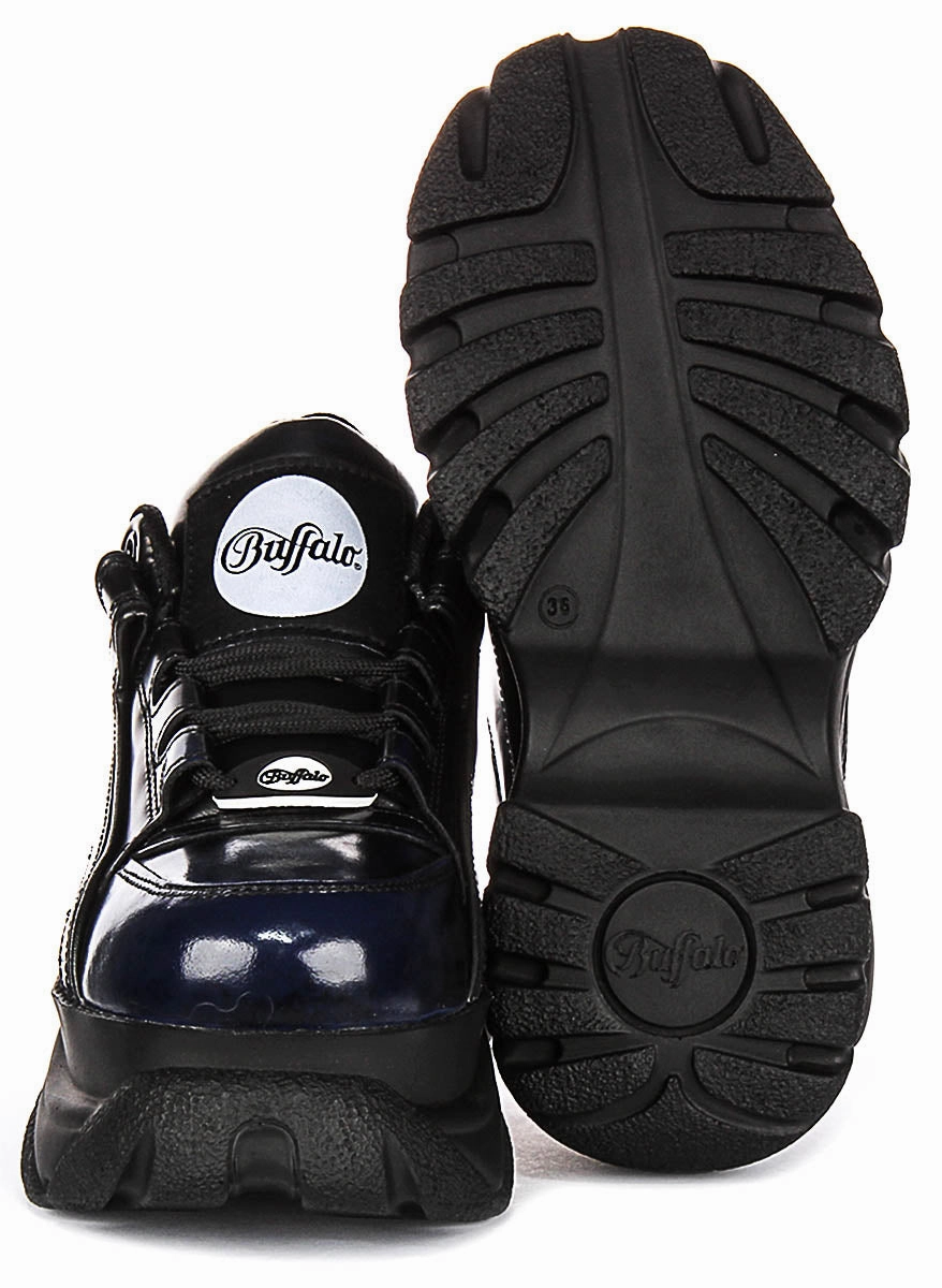 Buffalo 1339-14 2.0 In Black Blue Rub For Women Shoes Buffalo