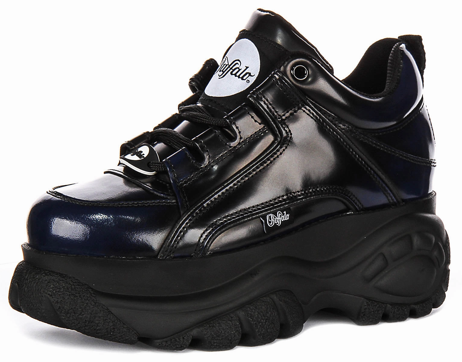 Buffalo 1339-14 2.0 In Black Blue Rub For Women Shoes Buffalo