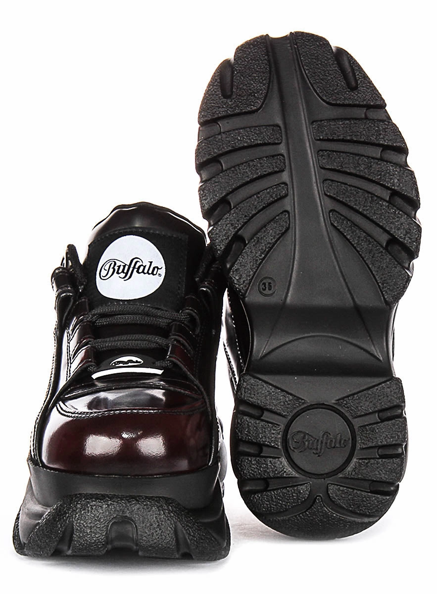 Buffalo 1339-14 2.0 In Black Red Rub For Women Shoes Buffalo